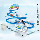 Musical Penguin Roller Coaster Race Track Playset Magic Cars 3