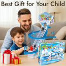 Musical Penguin Roller Coaster Race Track Playset Magic Cars 8