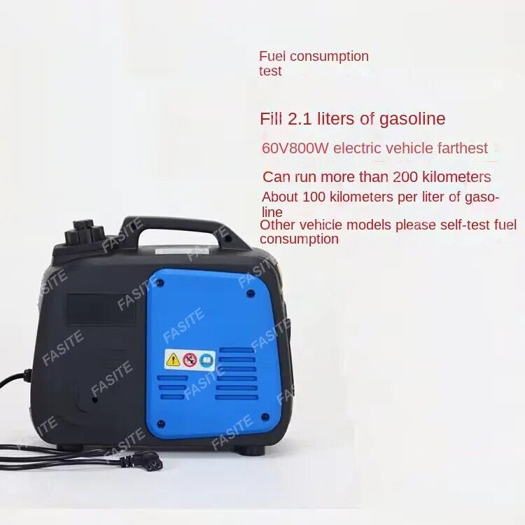 Petrol Electric Two-Wheeler Range Extender Generator Compatible with 48V 60V 72V Batteries No Installation Required Magic Cars 9