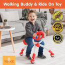 Pewi Toddler Walker - 4 lbs Lightweight Ride-On Toy for Kids Aged 9 Months to 3 Years Magic Cars 4
