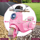 12V Pink Electric Ride-On Motorcycle for Girls with Battery and LED Lights Magic Cars 3
