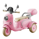 12V Pink Electric Ride-On Motorcycle for Girls with Battery and LED Lights Magic Cars Variant 0