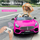 Pink 12V 2-Seater Ride-On Car with 2WD, Remote Control, Bluetooth, MP3, and LED Lights Magic Cars 1