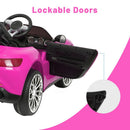 Pink 12V 2-Seater Ride-On Car with 2WD, Remote Control, Bluetooth, MP3, and LED Lights Magic Cars 3