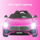 Pink 12V 2-Seater Ride-On Car with 2WD, Remote Control, Bluetooth, MP3, and LED Lights Magic Cars 7