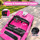 Pink 24V 2-Seat Licensed 1970 Dodge Charger R/T Electric Ride-On Car for Kids Magic Cars 5