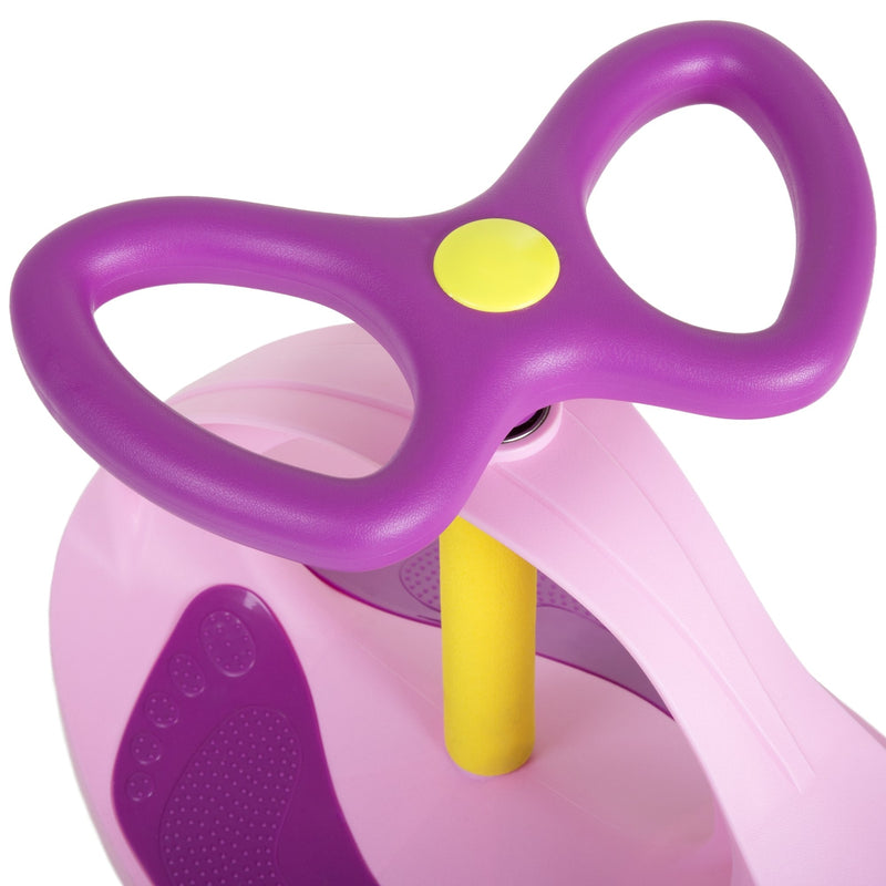 Pink and Purple Wiggle Ride-On Car Toy for Kids to Develop Motor Skills Magic Cars 5