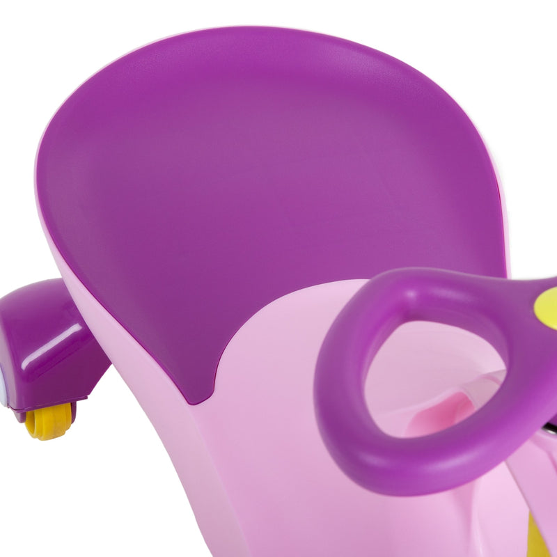 Pink and Purple Wiggle Ride-On Car Toy for Kids to Develop Motor Skills Magic Cars 6