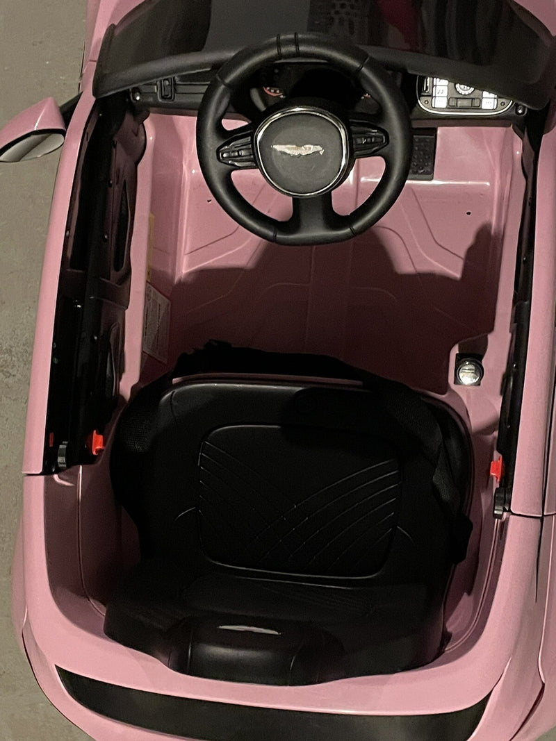 Pink Aston Martin Ride-On Toy Car for Kids Magic Cars 5