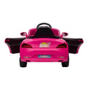 Pink Convertible Battery-Powered 6V Ride-On Car with Remote Control for Kids Ages 3+ Magic Cars 3