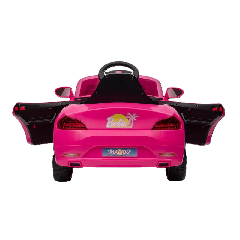 Pink Convertible Battery-Powered 6V Ride-On Car with Remote Control for Kids Ages 3+ Magic Cars 3