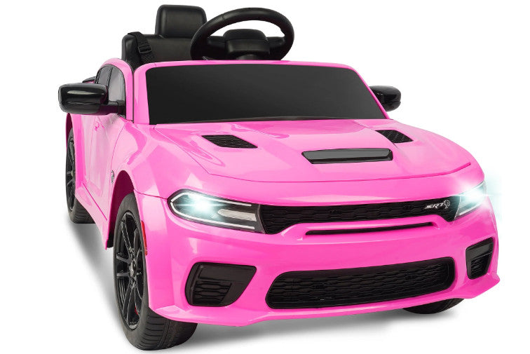 Pink Electric Ride-On Car for Kids and Girls with Safety Belt, Remote Control, and Music Magic Cars Variant 0