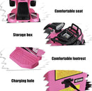Pink Electric Kids ATV Ride-On Car with LED Lights and MP3 Player Magic Cars 5