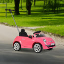 Kids' Pink Fiat 500 Push Car Magic Cars 1