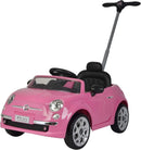 Kids' Pink Fiat 500 Push Car Magic Cars Variant 0