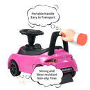 Pink Toddler Push Ride-On Car Toy Stroller for Ages 1-4, Supports up to 50 lbs Magic Cars 3
