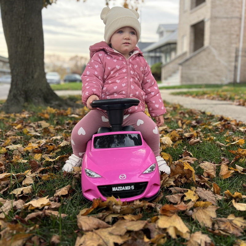Pink Toddler Push Ride-On Car Toy Stroller for Ages 1-4, Supports up to 50 lbs Magic Cars 5