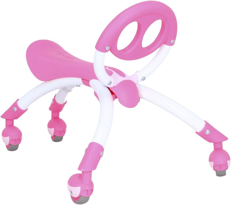 Pink Push Ride-On Toy for Balanced Development Ages 9 Months to 3 Years Magic Cars 2