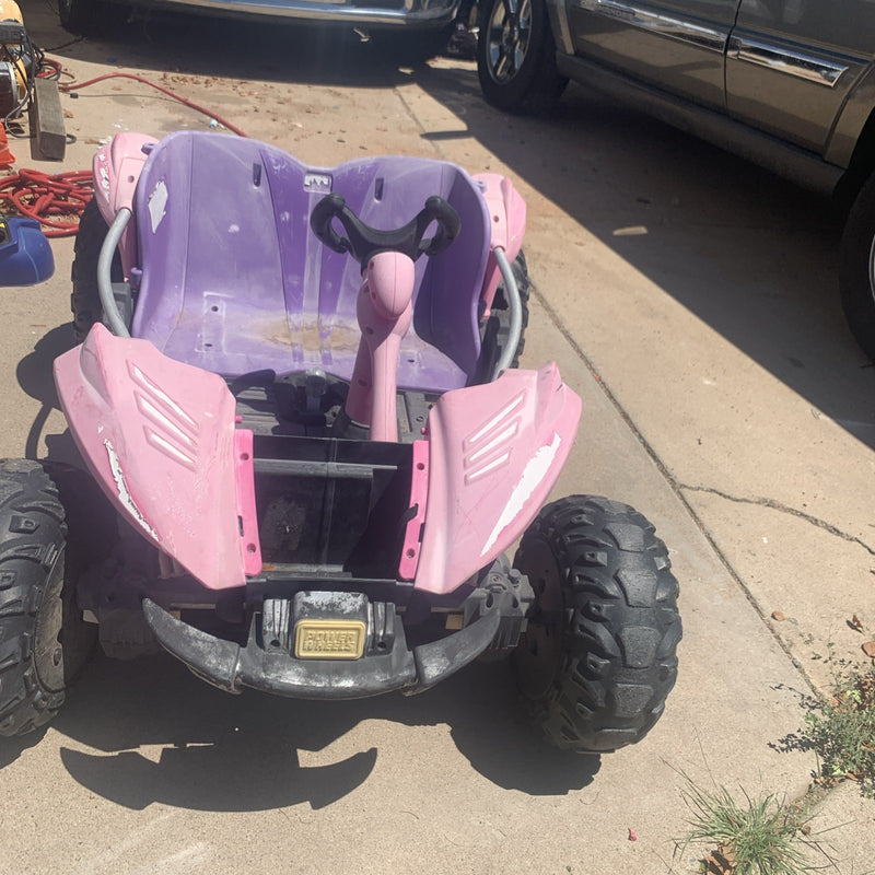 Pink Power Wheels Ride-On Toy Magic Cars 1