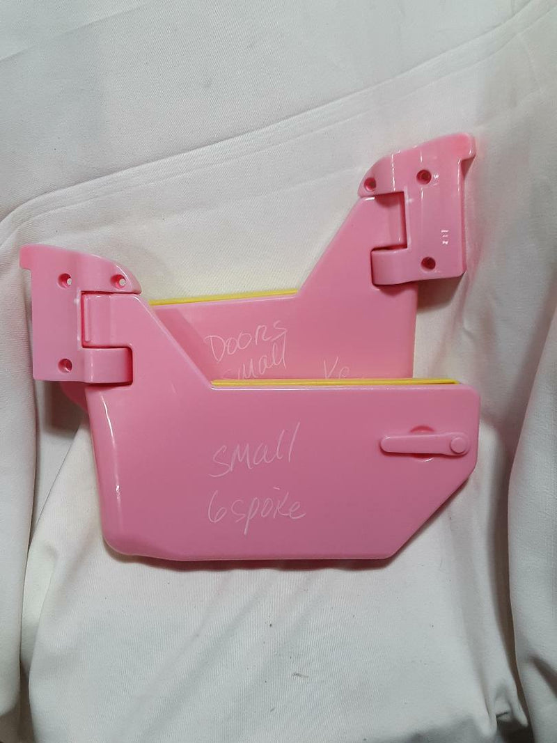Pink Power Wheels Jeep Wrangler Right and Left Doors Replacement Magic Cars 0