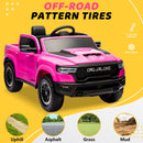 12V Pink Ride-On Truck Toy for Kids with Remote Control, Music, and Lights Magic Cars 4