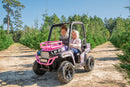 24-Volt Pink Realtree Ride-On UTV Toy for Girls Ages 3 and Up Magic Cars 10