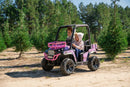 24-Volt Pink Realtree Ride-On UTV Toy for Girls Ages 3 and Up Magic Cars 9