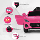 Pink Licensed Maserati 12V Battery-Powered Electric Ride-On Car for Kids Magic Cars 7
