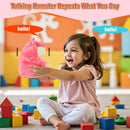 Interactive Pink Plush Hamster Toy That Mimics Your Voice and Wiggles Magic Cars 1