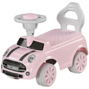 Pink Toddler Ride-On Toy with Horn Magic Cars 0