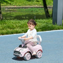Pink Toddler Ride-On Toy with Horn Interactive and Safe for Ages 18-36 Months Magic Cars Variant 0