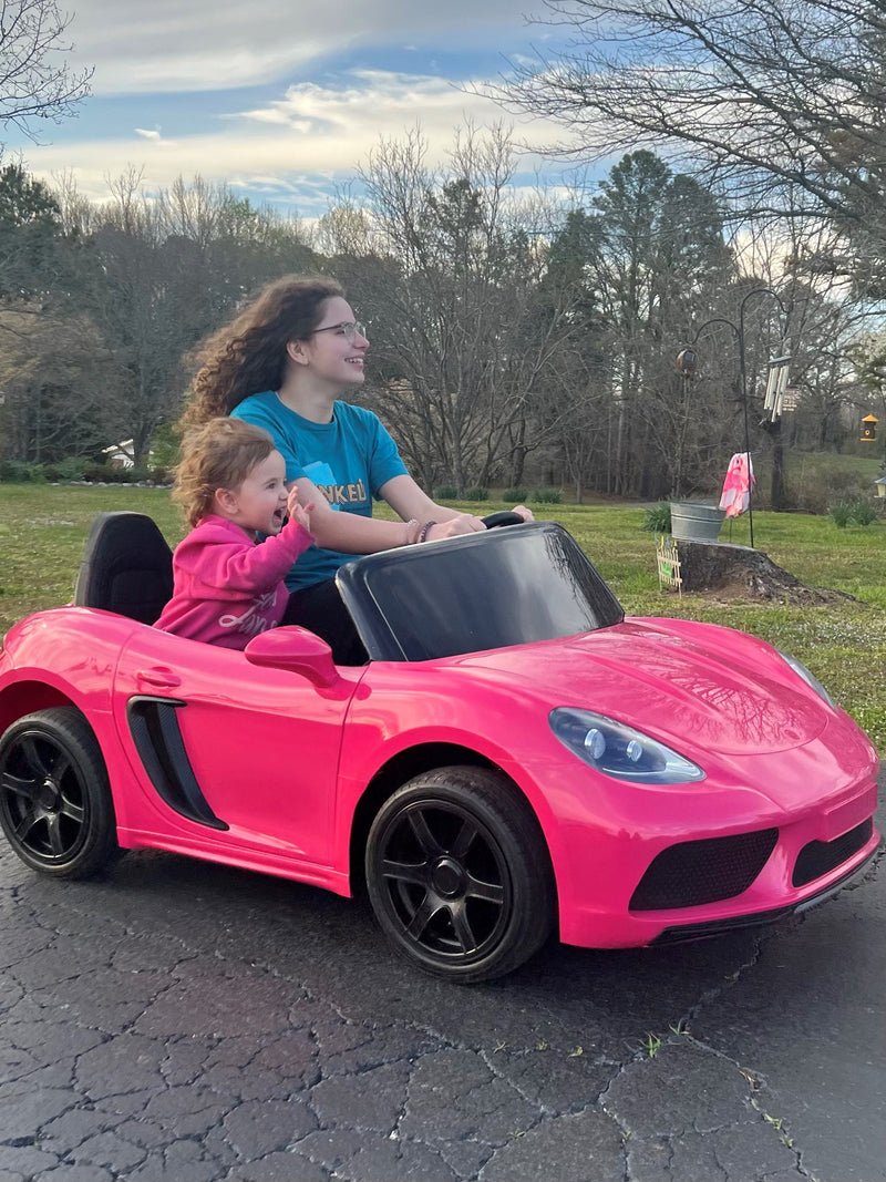 Seater Porsche Style Ride On Electric Car For Children To Adults