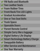 24V DUAL SEAT CHILDREN'S RIDE-ON VEHICLE JEEP CAR TOY WITH 2 HIGH-PERFORMANCE ENGINES, PNEUMATIC WHEELS, MUSIC PLAYER + REMOTE CONTROL