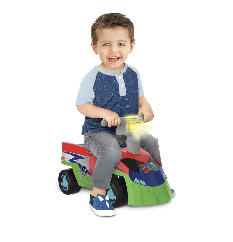 Seeker Ride-On Toy with 2 Mini Vehicles and Sounds for Kids Ages 1-3 Magic Cars 1