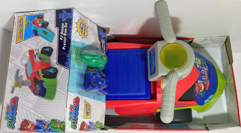 Seeker Ride-On Toy with Masks, 2 Mini Vehicles, and Sounds for Kids Ages 1-3 Years Magic Cars 6