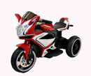 6V Red Plastic Electric Motorcycle Toy for Kids Magic Cars 6