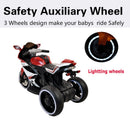 6V Red Plastic Electric Motorcycle Toy for Kids Magic Cars 8