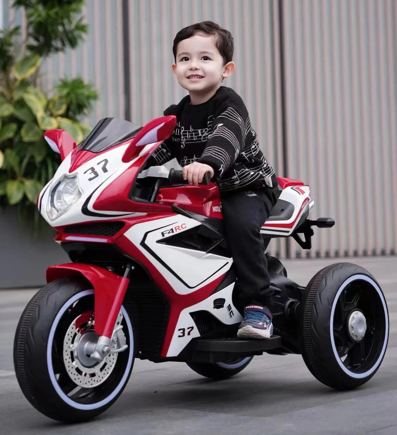 Red Plastic 6V Electric Kids Motorcycle Toy Car Magic Cars Variant 0