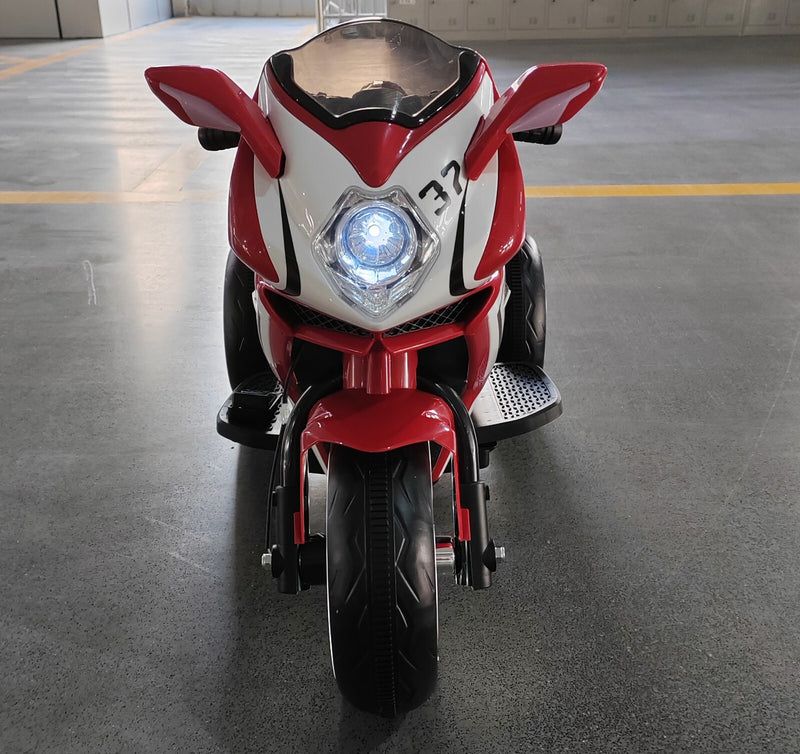 Red 6V Plastic Electric Motorcycle Toy for Kids Magic Cars 3