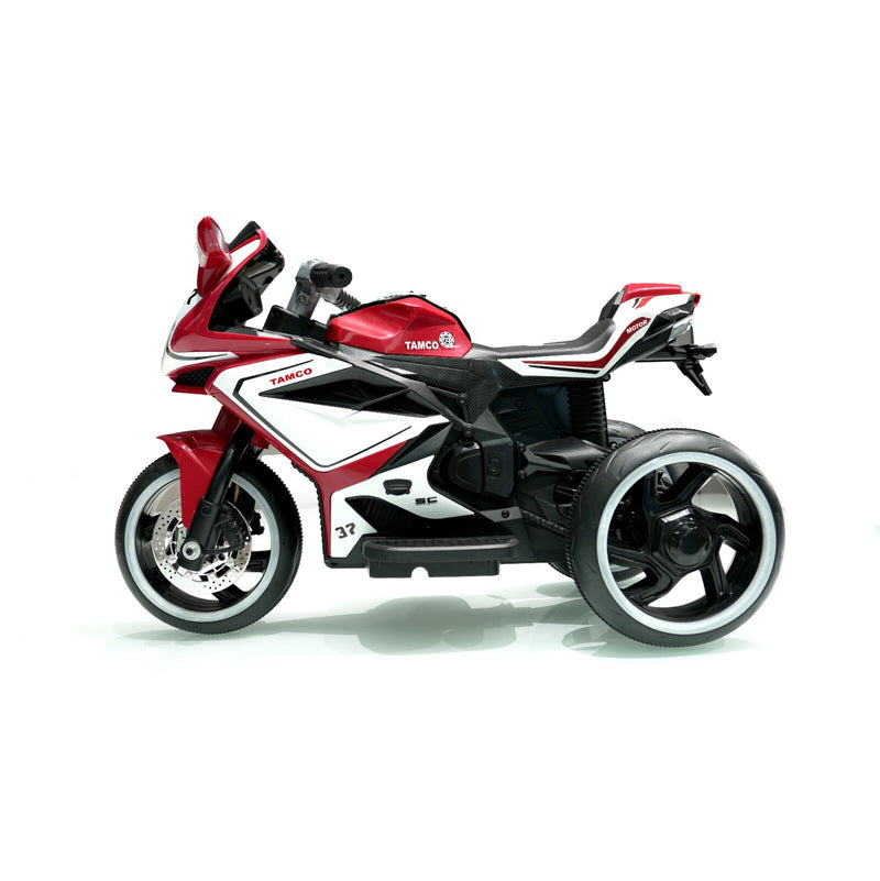Red 6V Plastic Electric Motorcycle Toy for Kids Magic Cars 6