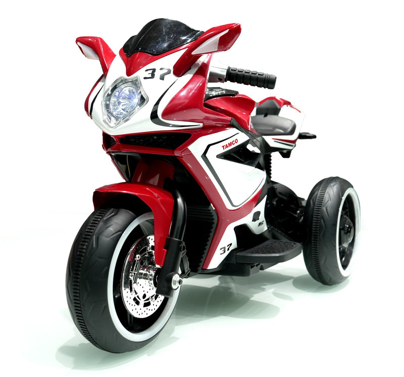 Red 6V Plastic Electric Motorcycle Toy for Kids Magic Cars Variant 0