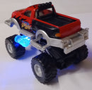 Red Push-Back Monster Truck by Playmaker Toys Magic Cars 4