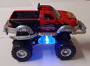 Red Push-Back Monster Truck by Playmaker Toys Magic Cars 7