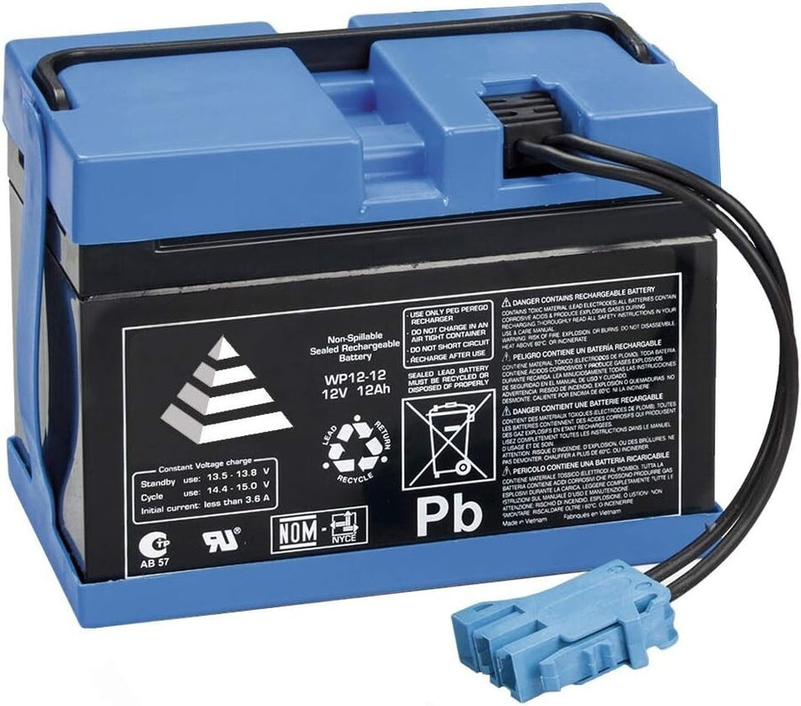 12V 12Ah Plug-and-Play Replacement Battery for Peg Perego and Polaris Toys