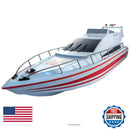 28" Red Atlantic Yacht Remote Control Model Boat Magic Cars Variant 0
