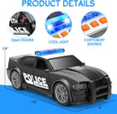 Interactive Police Cruiser Toy for Boys Ages 3-8 with Flashing Lights and Sound Magic Cars 2