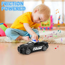 Interactive Police Cruiser Toy for Boys Ages 3-8 with Flashing Lights and Sound Magic Cars 3
