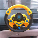 Portable Simulated Driving Steering Wheel Toy for Educational Play and Imaginative Fun Magic Cars 9