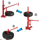 Portable Manual Tire Changer Machine for Car, Truck, and Motorcycle with Bead Breaker Magic Cars 1