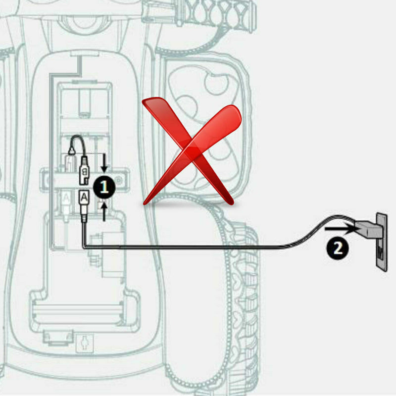 thumbnail image 2 of PwrON 6V AC/DC Charger For Mossy Oak Break Up Infinity Kids Ride-On Toys - 6ft Cord 2 of 4